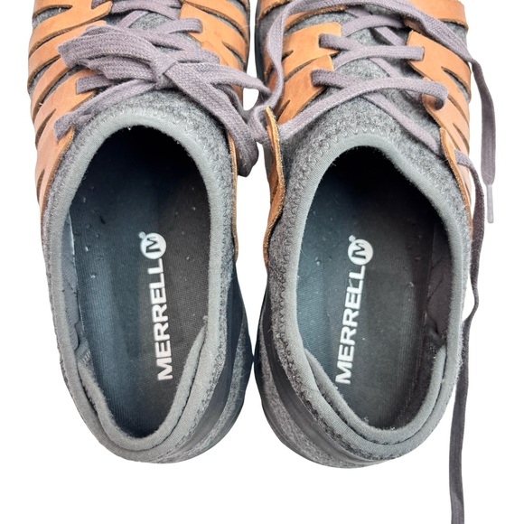 Merrell Women’s  Riveter Gray and Tan Sneakers Sz 8.5 - Picture 5 of 10
